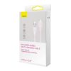 Baseus USB-C Lightning Explorer Series gyors töltőkábel 1m, 20W (rózsaszín)