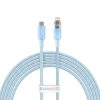 Baseus USB-C Lightning Explorer Series gyors töltőkábel, 2m, 20W (kék)
