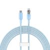 Baseus USB-C Lightning Explorer Series gyors töltőkábel, 2m, 20W (kék)