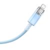 Baseus USB-C Lightning Explorer Series gyors töltőkábel, 2m, 20W (kék)