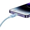 Baseus USB-C Lightning Explorer Series gyors töltőkábel, 2m, 20W (kék)