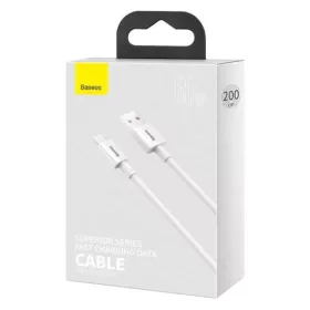 Baseus Superior series kábel USB-USB-C, 66 W, 2m (Fehér)