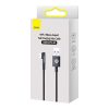 Baseus MVP 2 könyökkábel, tápkábel USB - Lightning csatlakozó, 2m, 20W (fekete)