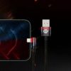 Baseus MVP 2 könyökkábel, tápkábel USB - Lightning csatlakozó, 2m, 20W (fekete)