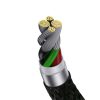 Baseus MVP 2 könyökkábel, tápkábel USB - Lightning csatlakozó, 2m, 20W (fekete)