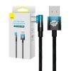 Baseus USB-USB-C könyök kábel 100W, 2m (fekete-kék)