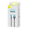 Baseus USB-USB-C könyök kábel 100W, 2m (fekete-kék)