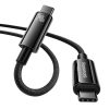 Baseus Tungsten Gold USB-C - USB-C Kábel, 240W - 2m (fekete)