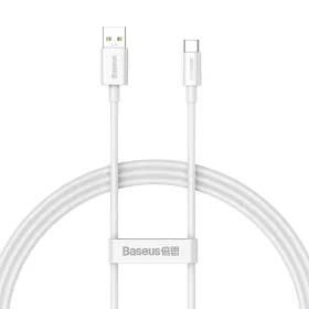   Baseus Superior Series USB-USB-C kábel, 65 W, PD, 1m (fehér)