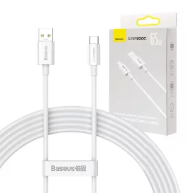   Baseus Superior Series USB-USB-C kábel, 65 W, PD, 2m (fehér)