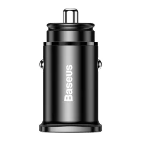   Baseus Square PPS QC4.0 / PD3.0 5A 30W autós töltő (fekete)