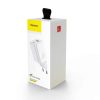 Baseus Utazó Gyorstöltő, USB, QC 3.0, 24W (Fehér)