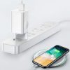 Baseus Utazó Gyorstöltő, USB, QC 3.0, 24W (Fehér)