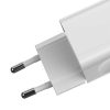 Baseus Utazó Gyorstöltő, USB, QC 3.0, 24W (Fehér)