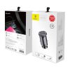 Baseus Grain autós töltő 3.1A 2USB (Fekete) 