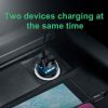 Baseus Autós Töltő - A+A Dual Quick Charge 3.0 30W (Fekete)
