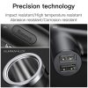 Baseus autós töltő Y-type dual USB + szivargyújtó hosszabbított, 3,4A (fekete)