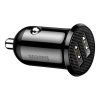 Baseus Grain Pro 2x USB 4.8A autós töltő  (fekete)