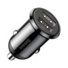 Baseus Grain Pro 2x USB 4.8A autós töltő  (fekete)