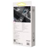 Baseus Share Together autós töltő hosszabbítóval, 3x USB, USB-C, 120W (szürke)