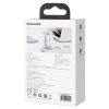 Baseus speed mini gyorstöltő, USB + USB-C, PD, 3A, 20 W (fehér)