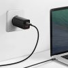 Baseus Gan2 Lite hálózati gyorstöltő USB-C/USB 65W (Fekete)