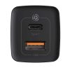 Baseus Gan2 Lite hálózati gyorstöltő USB-C/USB 65W (Fekete)