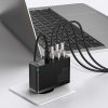Baseus GaN2 Pro fali töltő, 2x USB + 2x USB-C, 100W, EU (Fekete)