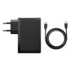 Baseus GaN2 Pro fali töltő, 2x USB + 2x USB-C, 100W, EU (Fekete)