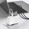 Baseus GaN2 Pro fali töltő, 2x USB + 2x USB-C, 100W, EU (Fehér)