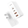 Baseus GaN2 Pro fali töltő, 2x USB + 2x USB-C, 100W, EU (Fehér)