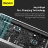Baseus GaN2 Pro fali töltő, 2x USB + 2x USB-C, 100W, EU (Fehér)