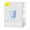 Baseus GaN5 mini hálózati töltő 20W - kék