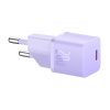 Baseus mini hálózati töltő, GaN5, 20W (lila)