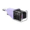Baseus mini hálózati töltő, GaN5, 20W (lila)