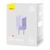 Baseus mini hálózati töltő, GaN5, 20W (lila)