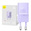 Baseus mini hálózati töltő, GaN5, 20W (lila)