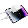 Baseus 30W GaN5 Mini Fali Töltő (Fehér) (32059)