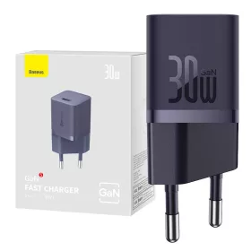 Baseus GaN5 mini hálózati töltő 30W - lila