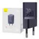 Baseus GaN5 mini hálózati töltő 30W - lila