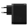 Baseus GaN USB-C + USB fali töltő, 100W + 1m kábel