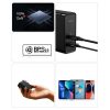 Baseus GaN5 Pro USB-C + USB hálozati töltő, 100W + 1m kábel (Fehér)