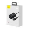 Baseus GaN5 Pro asztali gyorstöltő USB + 2x USB-C + HDMI, 67W 1,5m-es tápkábellel + USB-C - USB-C adatkábel, 100W (20V/5A), 1m (fekete)