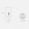 Baseus Golden Contactor Pro autós töltő, USB + USB-C, QC4.0 +, PD, SCP, 40 W, (kék)