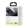 Baseus Particular autós töltő USB/USB-C 65W 5A SCP QC 4.0 + PD 3.0 LCD kijelzővel (Szürke)