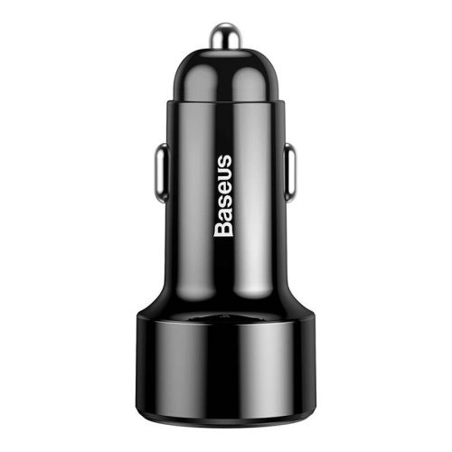 Baseus Magic Series PPS - USB/USB-C autós töltő QC 4.0+ / QC3.0 6A/45W (fekete)