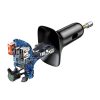 Baseus Autós Töltő - Bluetooth FM Transmitter S-13, BT. 5.0, 10m Range, USB-A QC 12V/ 2.4A, USB-A 5V/ 1.5A, Type-C 12V/ 2.4A, (Fekete) 