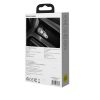 Baseus FM adó Energy Column Bluetooth 5.0, 2x USB, 18W (ezüst)