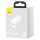 Baseus Szupergyors USB-C 25 W-os Power Delivery Quick Charge töltő (Fehér)