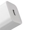 Baseus Szupergyors USB-C 25 W-os Power Delivery Quick Charge töltő (Fehér)